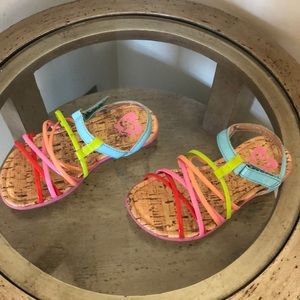 Rainbow sandals size 9 Stride Rite